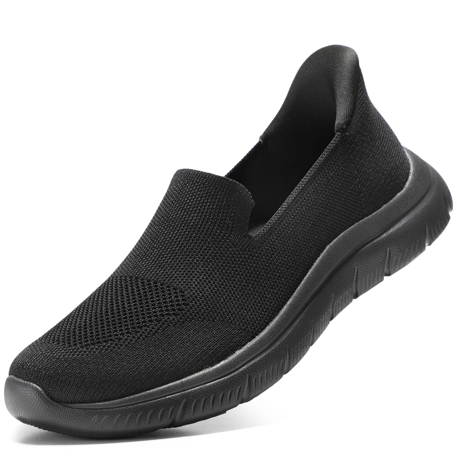 STQ Slip ins Walking Shoes for Women Hands Free Comfortable Slip on Sneakers Memory Foam Shoes